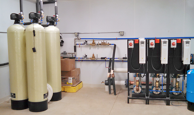 Two Bank Arsenic and Booster Station Commercial Water Filter